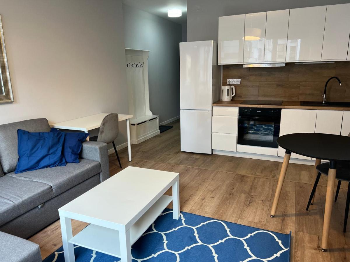 Krakowska Blue Studio Free Parking 2 Apartment Warsaw Exterior photo